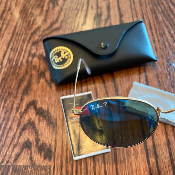 Ray Ban Round Sunglasses Polarized RB3447 50mm main image 6